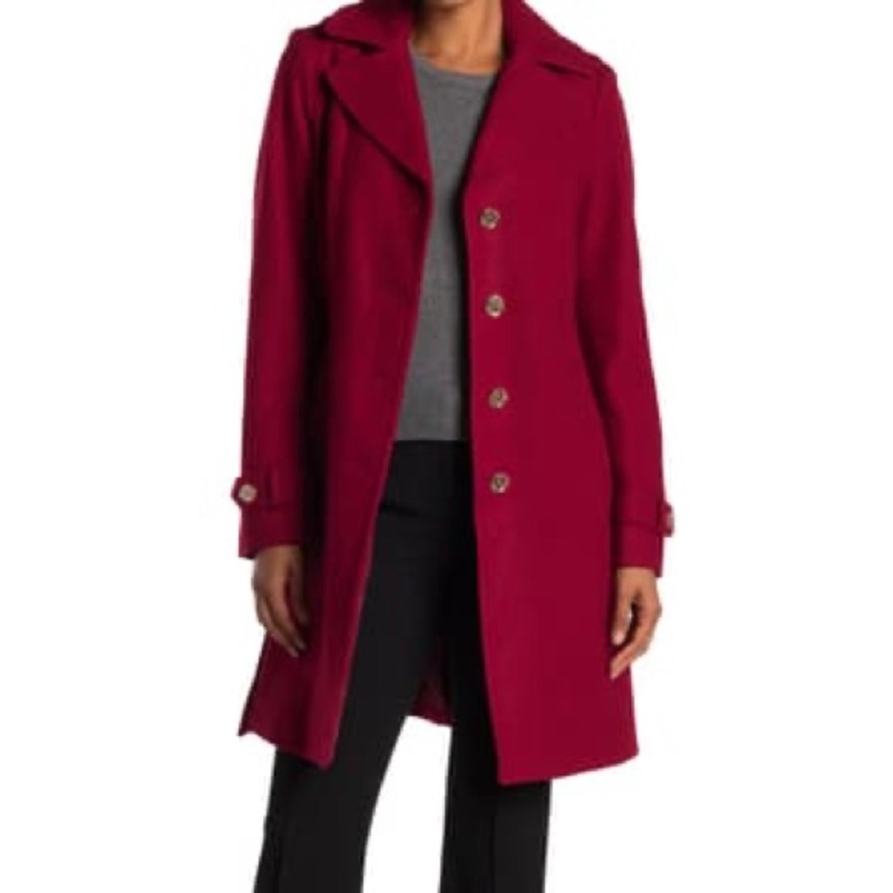 MICHAEL Michael Kors
Missy Belted Wool Blend Coat